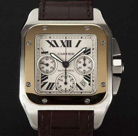 cartier watches santos 100 replica|cartier santos 100 chrono.